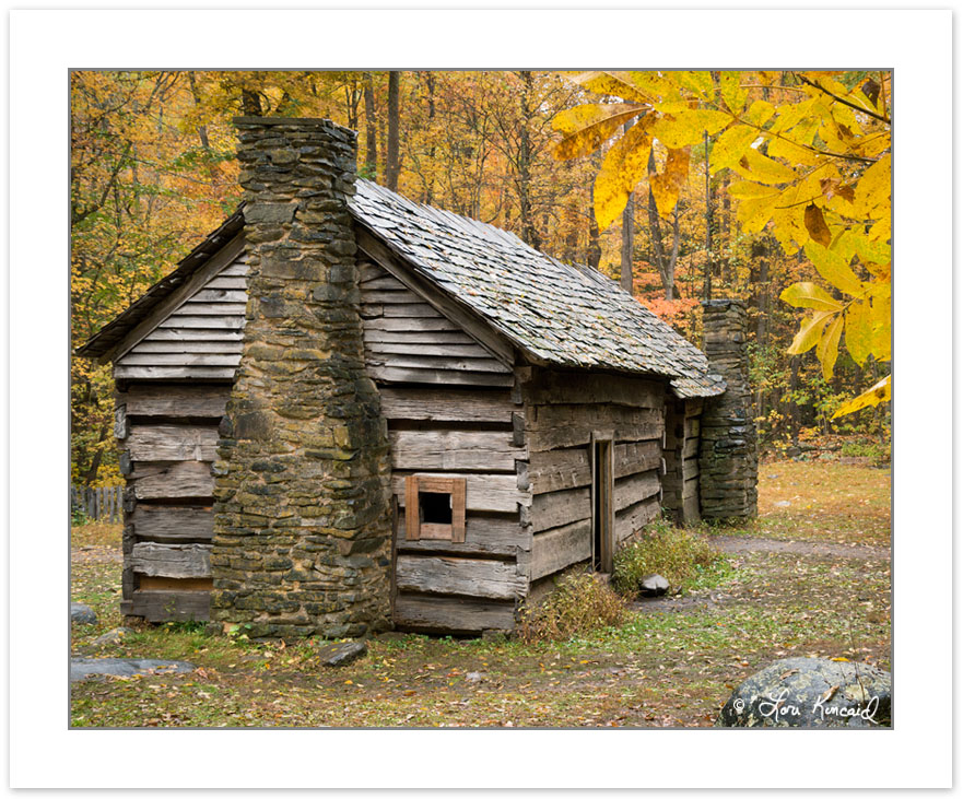 AD0786: Ephraim Bales cabin, Great Smoky Mountains National Park