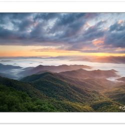 SD1059: Sunrise view from Albert Mountain on the Appalachian Tra