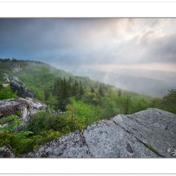 SD0924: Clearing storm at the edge of Bear Rocks Preserve, WV, S